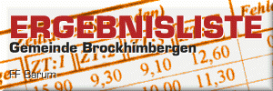 25.06.2011 Gemeinde Brockhimbergen Ergebnissliste